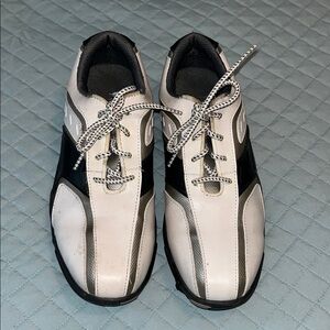 FootJoy Golf Shoes White and Black with Comfortable Design